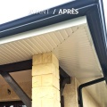 img Habillage des avant-toits en pvc/aluminium avec pose de goutti�res aluminium